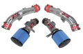 Picture of Injen 10-12 Nissan R35 GTR V6 3-8L Twin Turbo Polished Short Ram Intake