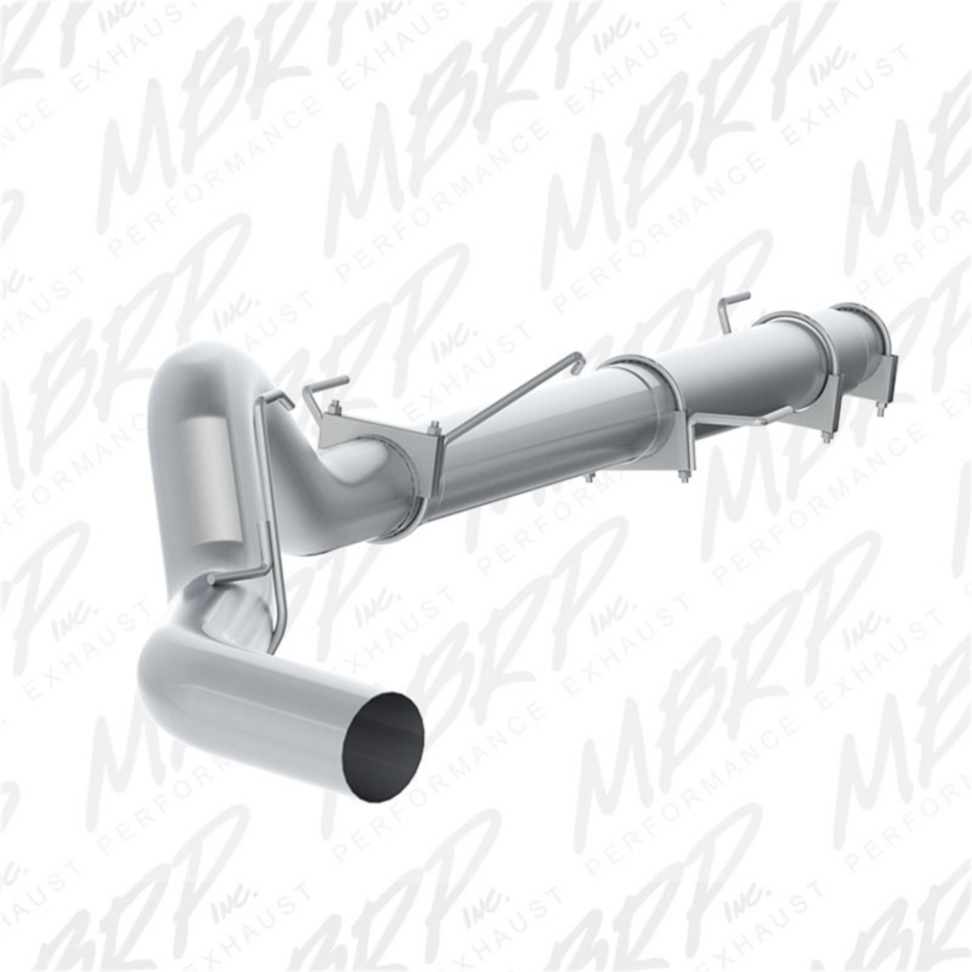 Picture of MBRP 2500-3500 Cummins 600-610 5in Cat Back Single Side Exit No Muffler AL