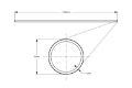 Picture of Seibon Carbon Fiber Tube 47in x -63in