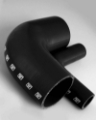 Picture of Turbosmart 90 Elbow 2-50 - Black Silicone Hose