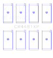 Picture of King Mitsubishi 4G63-4G64 6 Bolt 1st Gen DSM Performance Rod Bearing Set - Size +0-25mm
