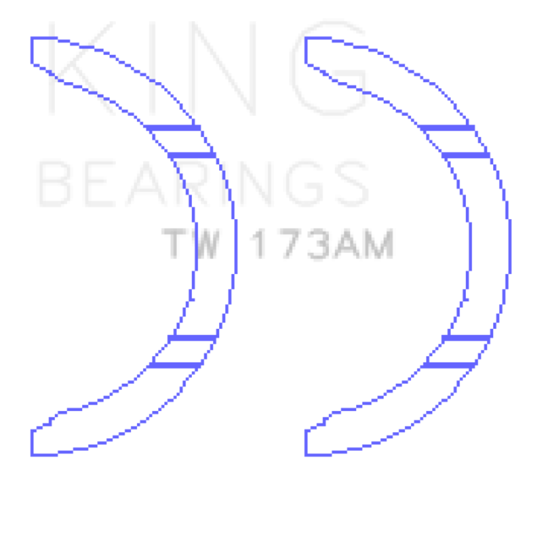 Picture of King Engine Bearings 4G63-4G64 7 Bolt EVO V-IX Thrust Washer Set