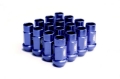 Picture of BLOX Racing Street Series Forged Lug Nuts - Blue 12 x 1-25mm - Set of 16