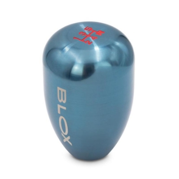 Picture of BLOX Racing 6-Speed Billet Shift Knob - Torch Blue 10x1-25mm