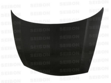 Picture of Seibon 06-08 Honda Civic 4 Door JDM - Acura CSX FD1-2-3-5 OEM Carbon Fiber Hood