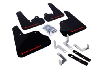 Picture of Rally Armor 12-16 Subaru Impreza 4D-5D Black UR Mud Flap w-Red Logo