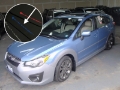 Picture of Rally Armor 12-16 Subaru Impreza 4D-5D Black UR Mud Flap w-Blue Logo