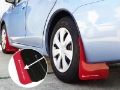 Picture of Rally Armor 12-16 Subaru Impreza 4D-5D Red UR Mud Flap w-White Logo