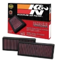 Picture of K&N Replacement Air Filter 12-563in O-S Length x 5-25in O-S Width x 1-625in H Inc 2 Filters