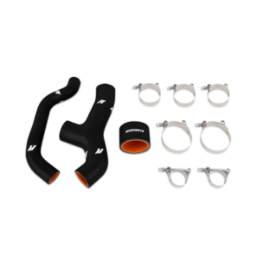 Picture of Mishimoto 06-07 Subaru WRX Black Silicone Intercooler Hoses