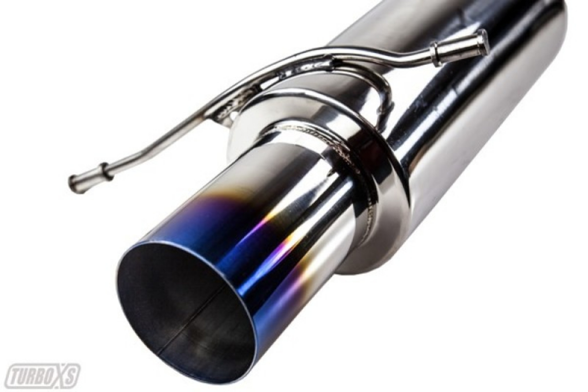Picture of Turbo XS 02-07 WRX-STi Rear Muffler Assembly w- Titanium Tip