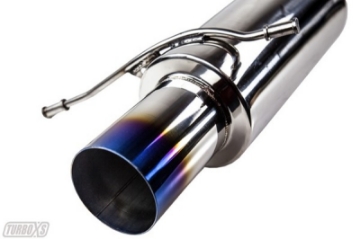 Picture of Turbo XS 02-07 WRX-STi Rear Muffler Assembly w- Titanium Tip