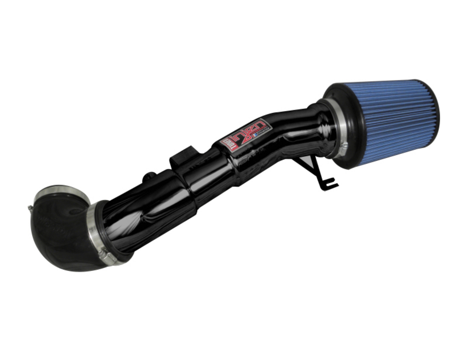 Picture of Injen 04-12 Nissan Titan 5-7L V8 Wrinkle Black Short Ram Intake System w- MR Tech