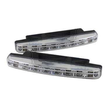 Picture of Xtune Universal Drl 8 White LED Lights Chrome CBL-DRL-8LED-C