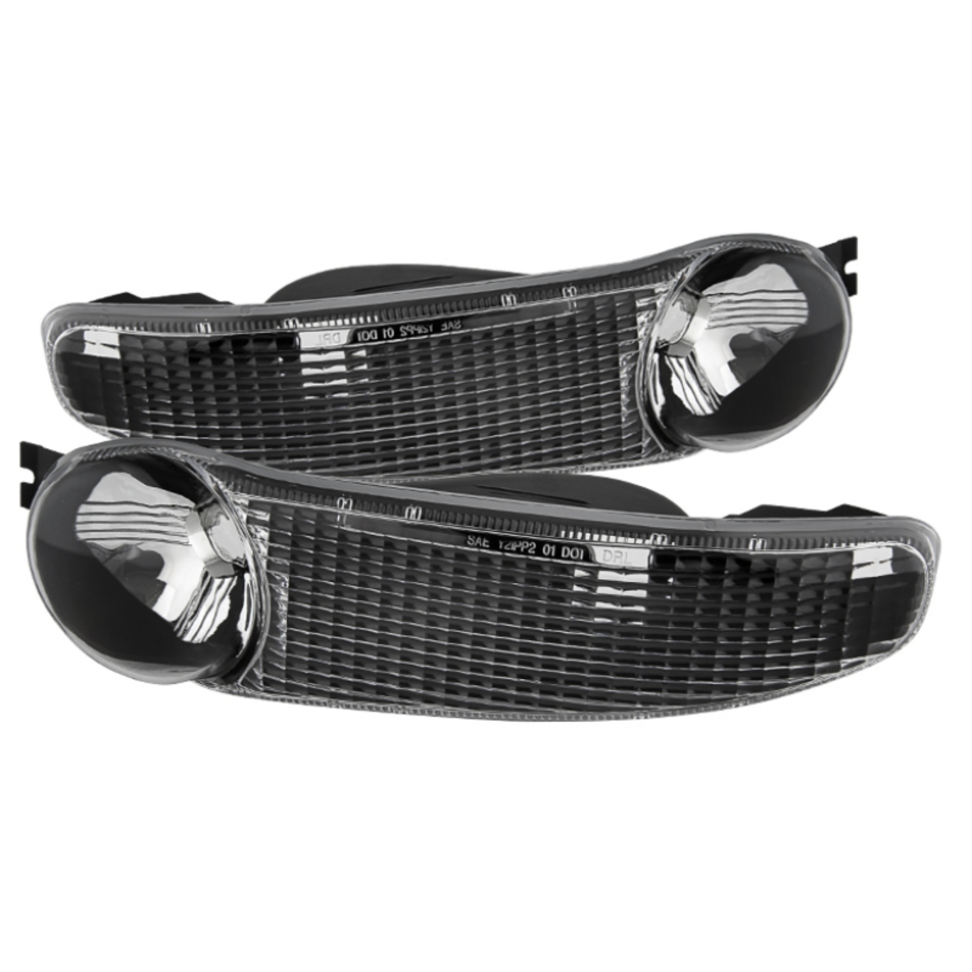 Picture of xTune GMC Sierra Denali 00-06 Bumper Lights Black CBL-GD00-BK