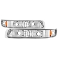 Picture of xTune Chevy Silverado 99-02 - Chevy Suburban-Tahoe 00-06 Amber Bumper Lights Euro CBL-JH-CS99-AM-E