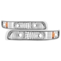 Picture of xTune Chevy Silverado 99-02 - Chevy Suburban-Tahoe 00-06 Amber Bumper Lights Euro CBL-JH-CS99-AM-E