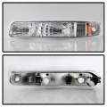 Picture of xTune Chevy Silverado 99-02 - Chevy Suburban-Tahoe 00-06 Amber Bumper Lights Euro CBL-JH-CS99-AM-E