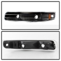 Picture of xTune Chevy Silverado 99-02 Amber Reflector Bumper Lights Black CBL-JH-CS99-AM-BK
