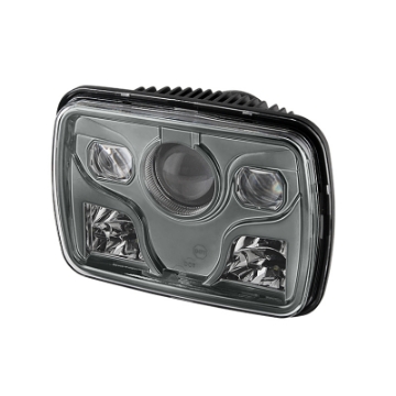 Picture of Xtune Rectangular SeaLED Beam 7X6 Inch LED Headlights  High-Low Beam  Black PRO-JH-7X6LED-HL-BK