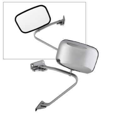 Picture of Xtune Ford Pickup - Bronco 80-97 OE Mirror Chrome Manual Fit Both Side MIR-15148-120-M-0