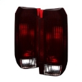 Picture of xTune Ford Bronco F150 F250 F350 F450 92-96 OE Style Tail Lights Red Smoked ALT-JH-FB92-OE-RSM
