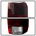 Picture of xTune Ford Bronco F150 F250 F350 F450 92-96 OE Style Tail Lights Red Smoked ALT-JH-FB92-OE-RSM