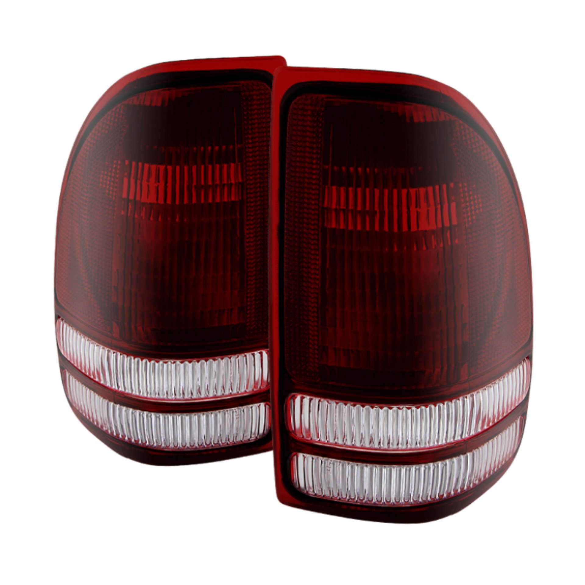 Picture of xTune Dodge Dakota 1997-2004 OEM Style Tail Lights -Red Smoked ALT-JH-DDAK97-OE-RSM