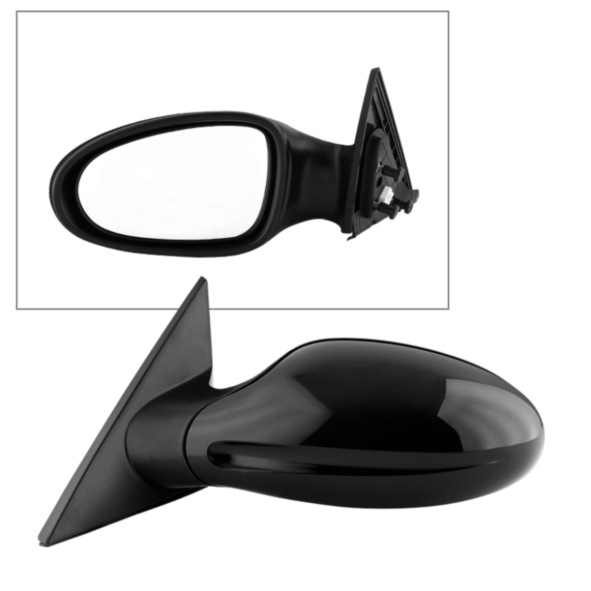 Picture of Xtune Nissan Altima 02-04 OE Mirror Black Power -Left MIR-35010-932-P-L