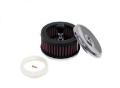 Picture of K&N 4in Round x 3in Overall Height Red Custom Air Cleaner Assembly for use on Nostalgia Engines