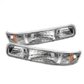 Picture of xTune Chevy Silverado 99-02 - Chevy Suburban-Tahoe 00-06 Amber Bumper Lights Euro CBL-CS99-E-AM