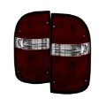 Picture of Xtune Toyota Tacoma 01-04 OEM Style Tail Lights Red Smoked ALT-JH-TTA01-OE-RSM