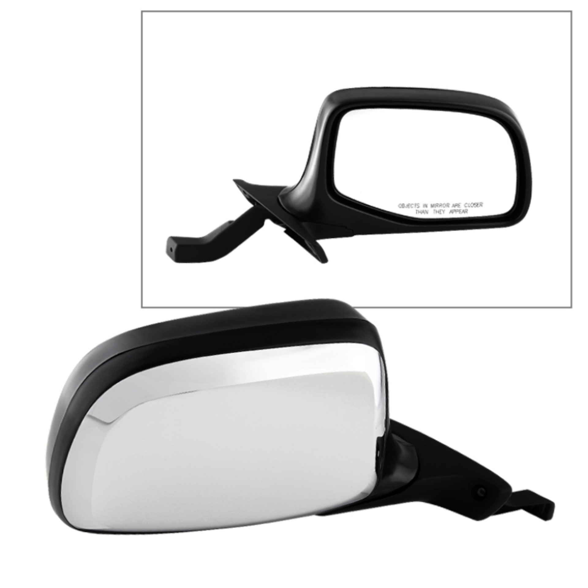 Picture of Xtune Ford F150 - Bronco 92-96 OE Mirror Chrome Power Right MIR-15155-131-P-R