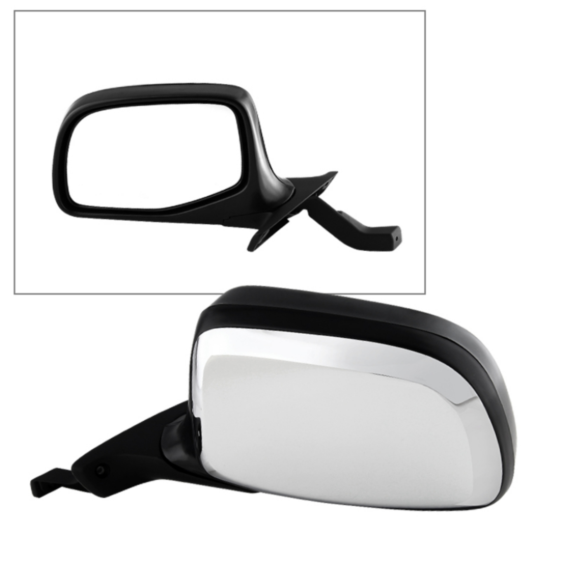 Picture of Xtune Ford F150 - Bronco 92-96 OE Mirror Chrome Power Left MIR-15155-132-P-L