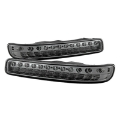 Picture of xTune GMC Sierra 99-06 Full LED Bumper Lights Smoke CBL-JH-GS99-LED-SM