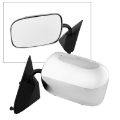 Picture of Xtune Chevy Blazer 92-94 OE Mirror Chrome Manual Left MIR-08028-122-M-L