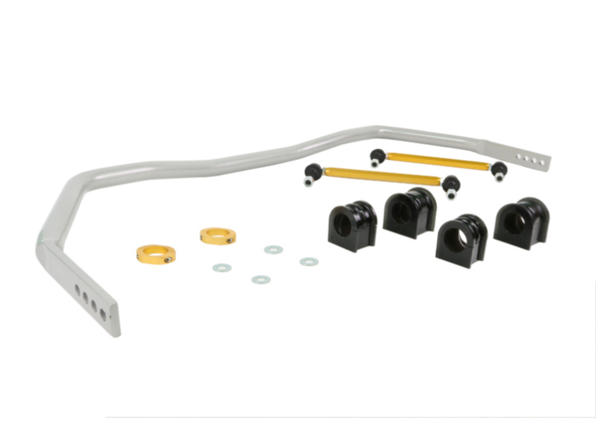 Picture of Whiteline 05+ Ford Mustang Coupe Inc GT-Shelby GT500 Front Heavy Duty Adjustable 33mm Swaybar