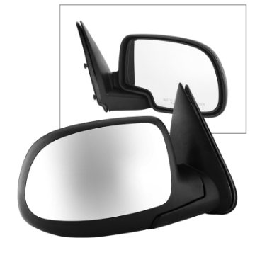 Picture of Xtune Chevy Silverado 1500 99-02 OE Mirror Chrome Cover Power Right MIR-08009-131-P-R