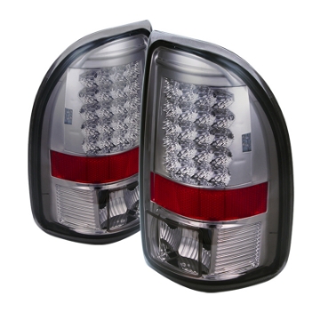 Picture of Xtune Dodge Dakota 97-04 LED Tail Lights Smoke ALT-JH-DDAK97-LED-SM