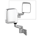 Picture of Xtune Jeep Wrangler 87-02 OE Mirror Chrome Manual Right | Pl# Ch1321189 MIR-25001-121-M-R