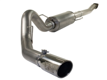Picture of aFe MACHForce XP Exhaust Cat-Back SS-409 4in Polished Tip 11-12 Ford F-150 EcoBoost V6-3-5L tt