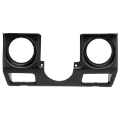 Picture of Autometer 87-95 Jeep Wrangler YJ 3-3-8in Tachometer-Speedometer Black Dual Cluster Bezel