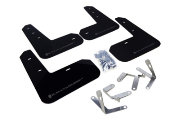Picture of Rally Armor 13-17 Subaru BRZ-Toyota FR-S Black UR Mud Flap w-Grey Logo