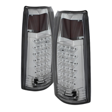 Picture of xTune Yukon Denali 99-00 LED Tail Lights Chrome ALT-JH-CCK88-LED-C