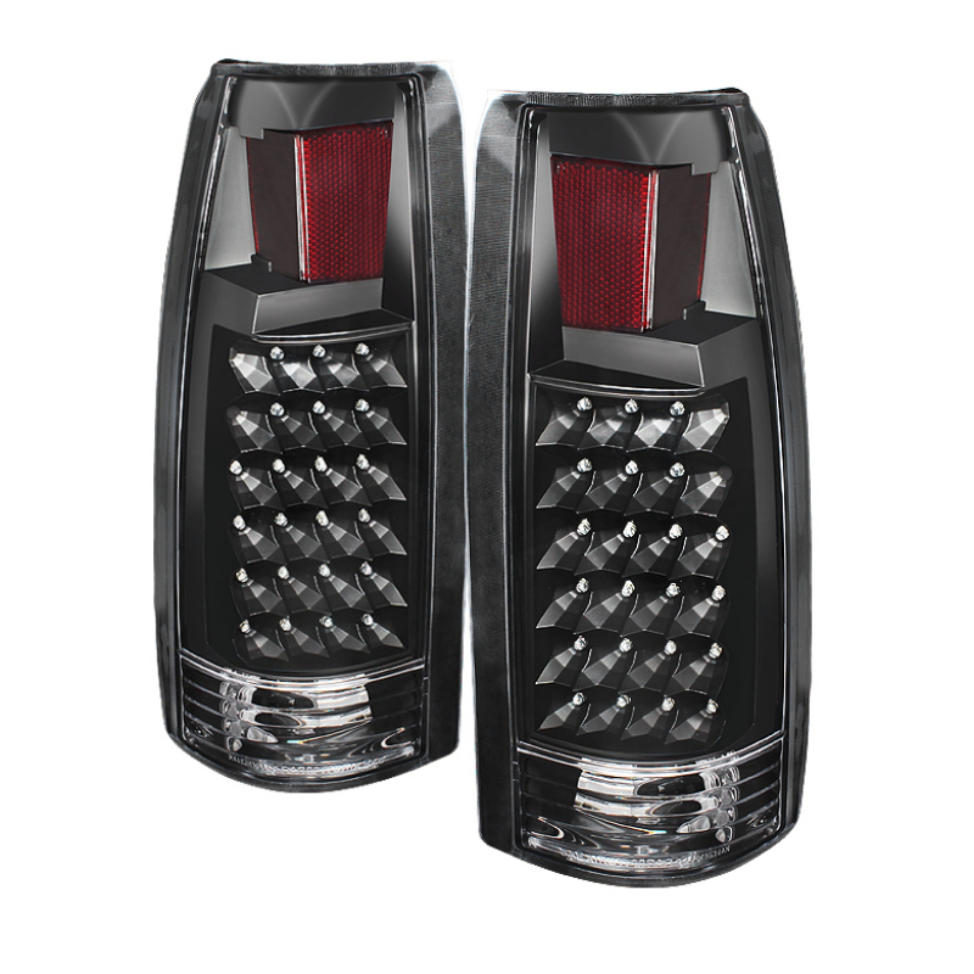 Picture of xTune Yukon Denali 99-00 LED Tail Lights Black ALT-JH-CCK88-LED-BK