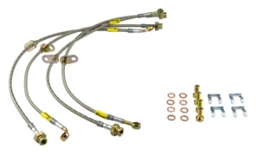Picture of Goodridge 12-15 Chevrolet Camaro ZL1 Only Stainless Steel Brake Line Kit