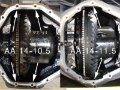 Picture of aFe Power Cover Rear Differential COV Diff R Dodge Diesel Trucks 03-05 L6-5-9L Machined