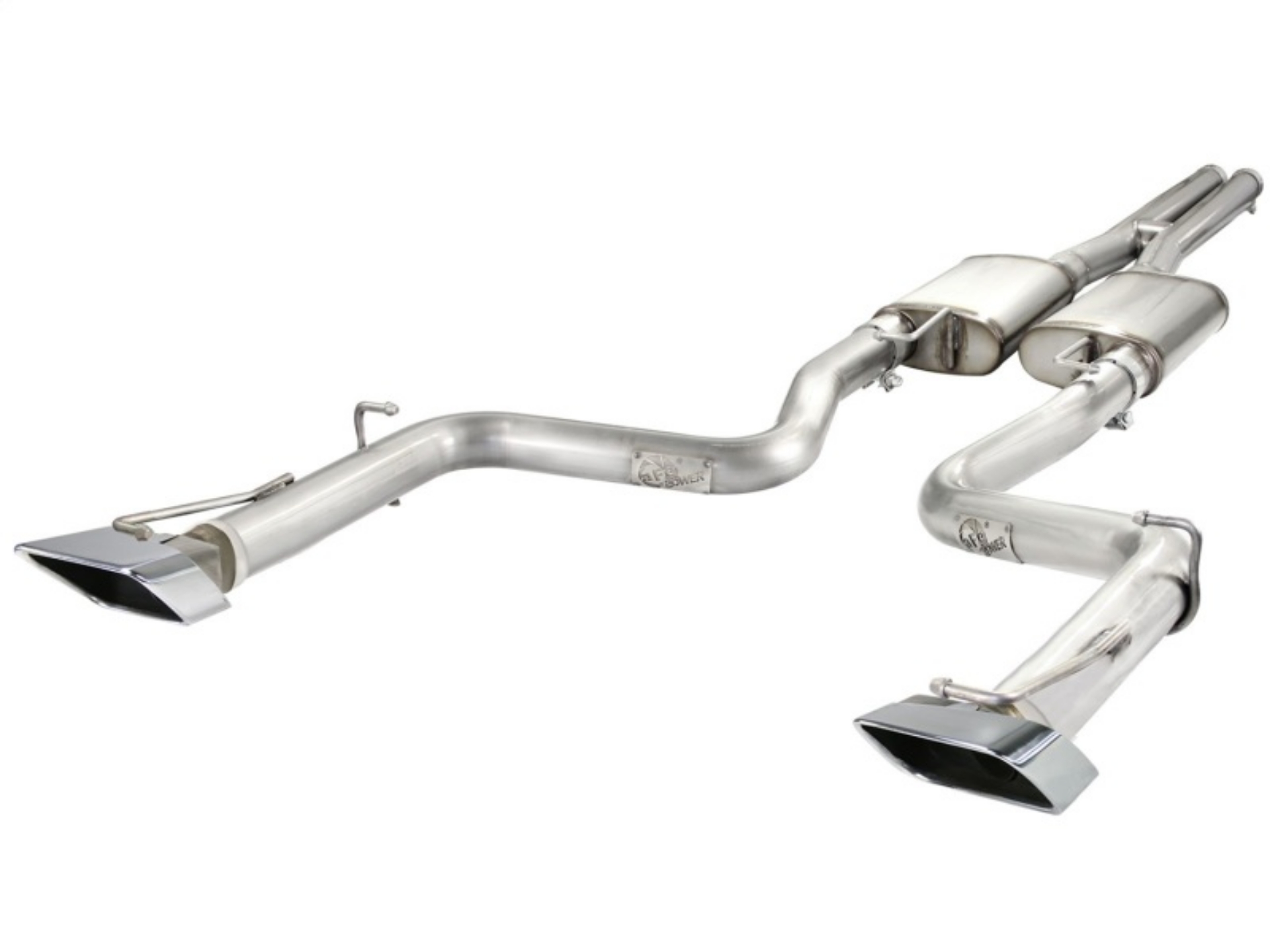 Picture of aFe MACHForce XP Exhausts Cat-Back SS-409 EXH CB Dodge Challenger SRT-8 08-12 V8-6-1-6-4L