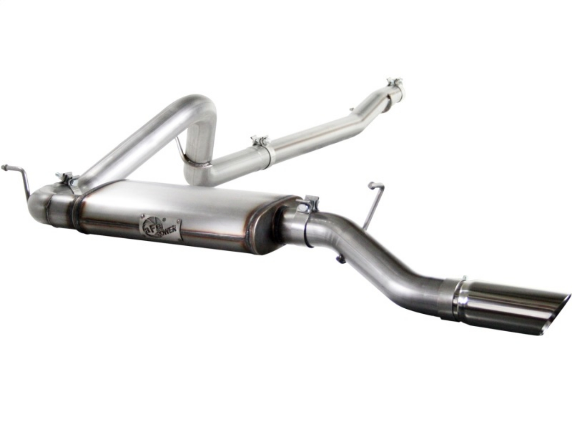 Picture of aFe MACHForce XP Exhausts Cat-Back SS-409 EXH CB Jeep Wrangler 4Dr 2012 V6-3-6L