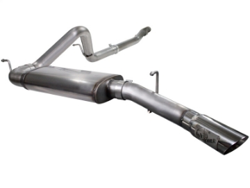Picture of aFe MACHForce XP Exhausts Cat-Back SS-409 EXH CB Jeep Wrangler 2Dr 2012 V6-3-6L